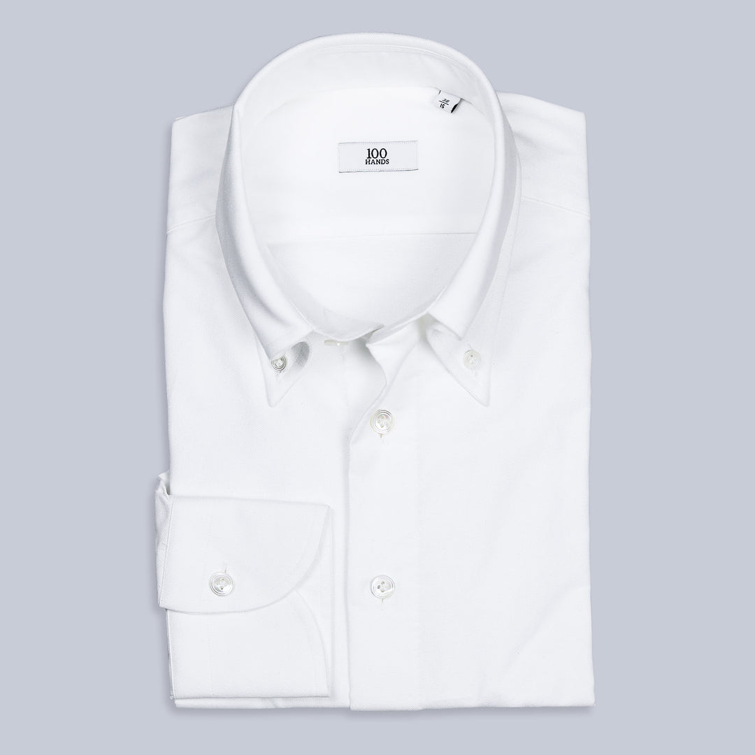 White Oxford Button Down Shirt
