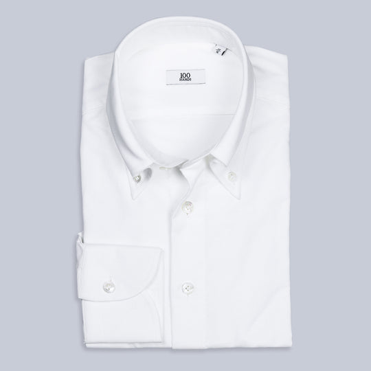 White Oxford Button Down Shirt