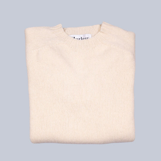 Vanilla Supersoft Lambswool Crewneck Sweater