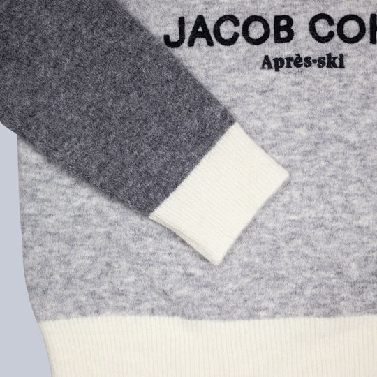 Grey Melange Ski Sweater