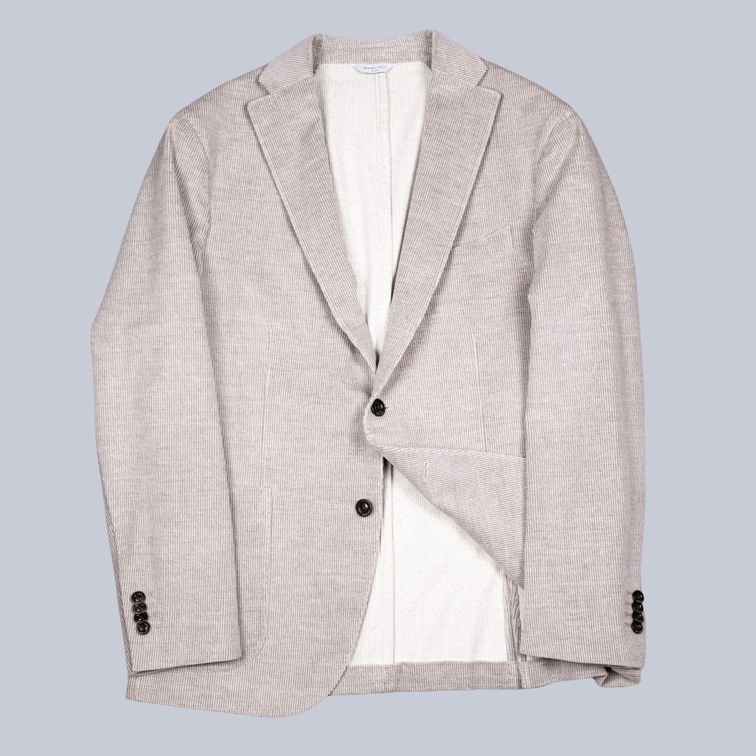 Dusty Mole Grey Corduroy Blazer