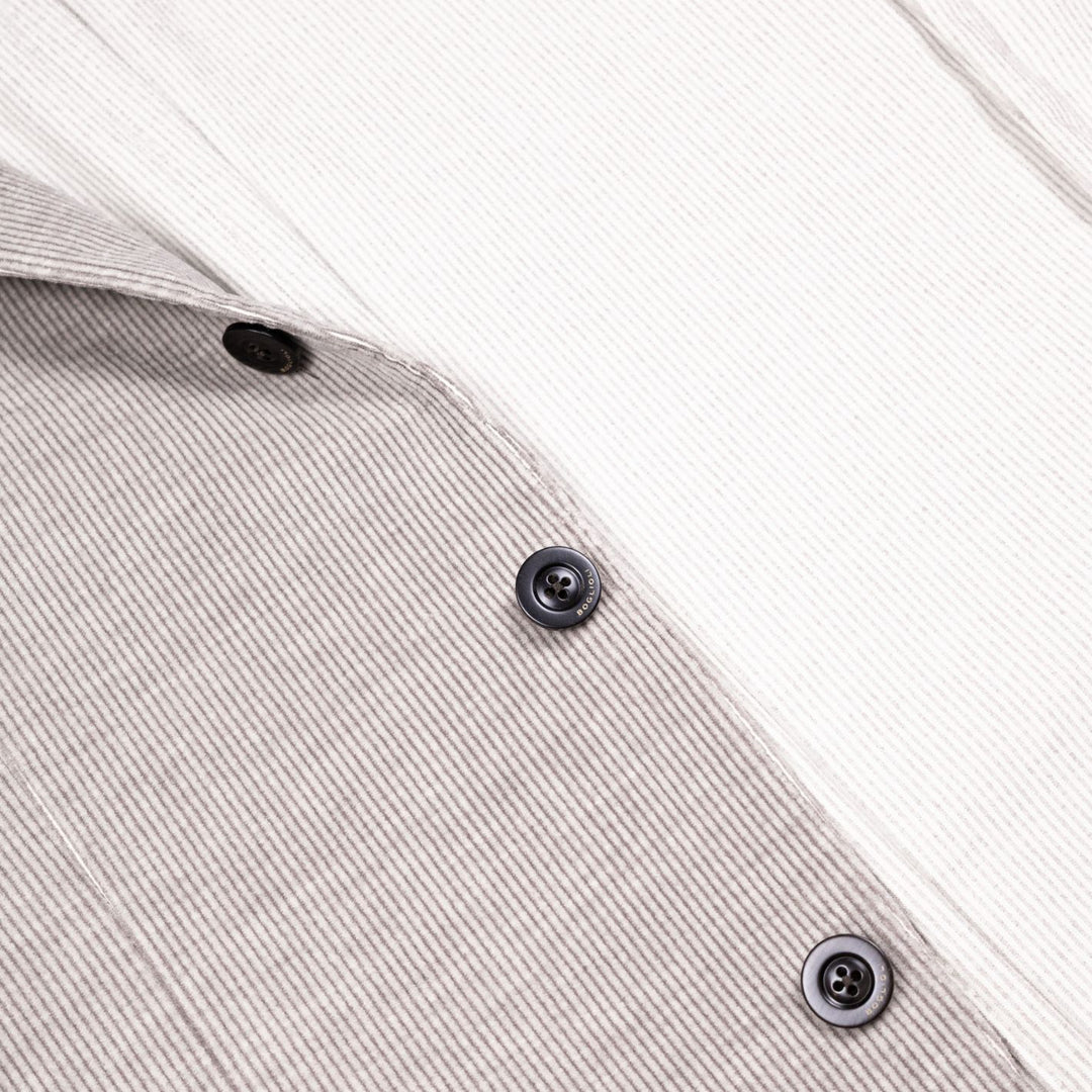 Dusty Mole Grey Corduroy Blazer