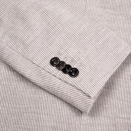 Dusty Mole Grey Corduroy Blazer