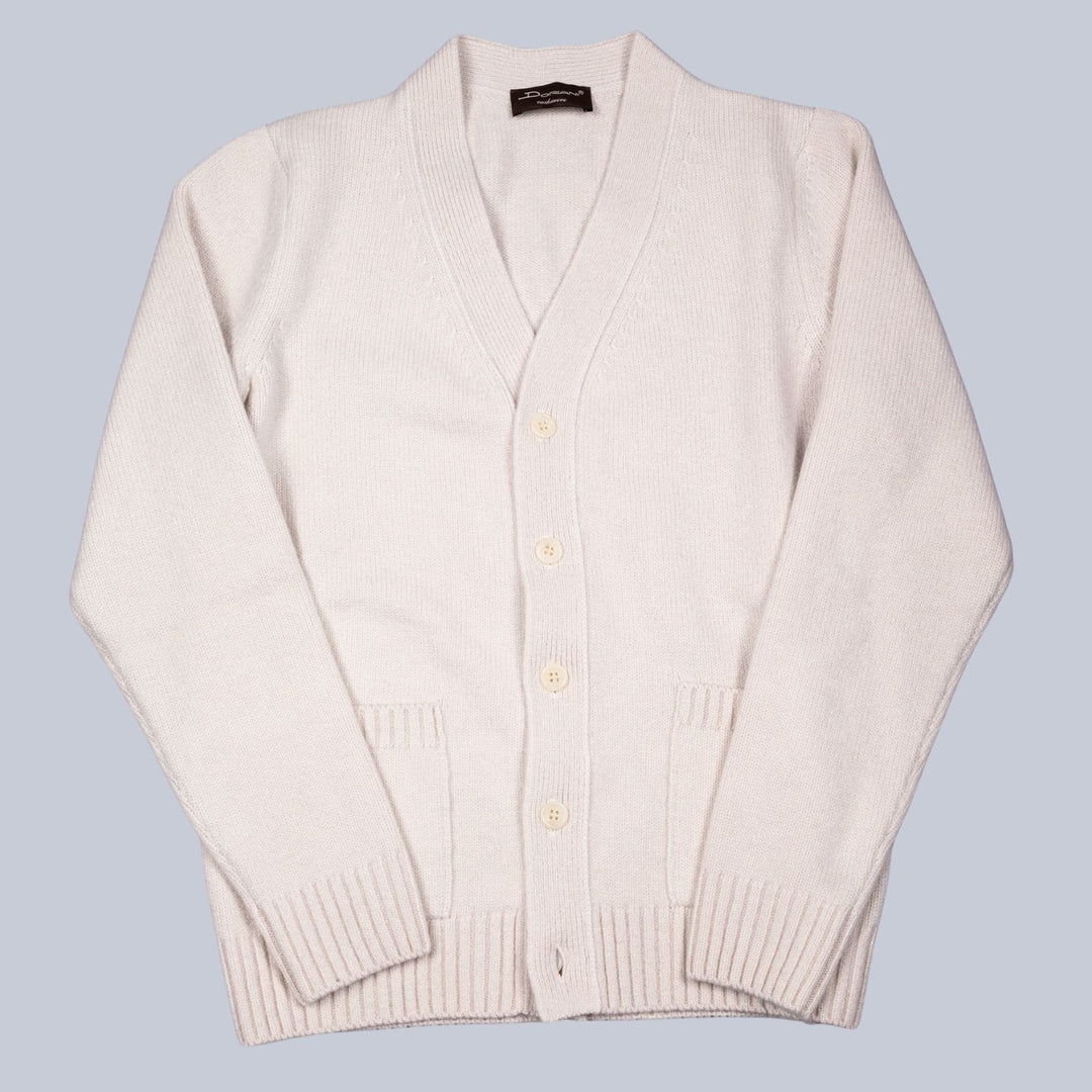 Ecru Cashmere Cardigan