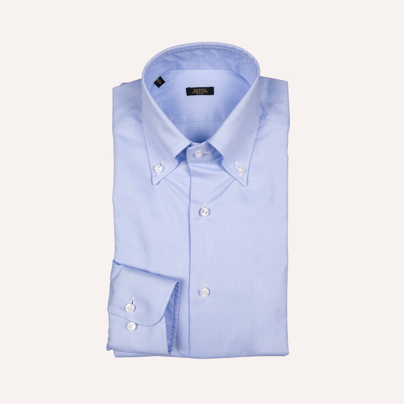 Light Blue Slim Fit Oxford Button Down Shirt  Lund & Lund