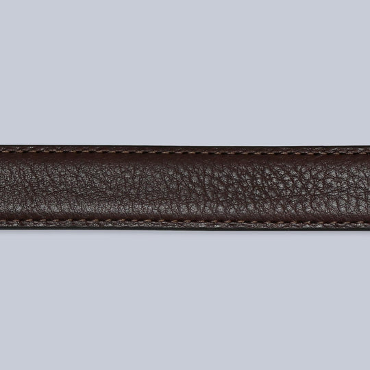 Brown Leather 25mm Belt
