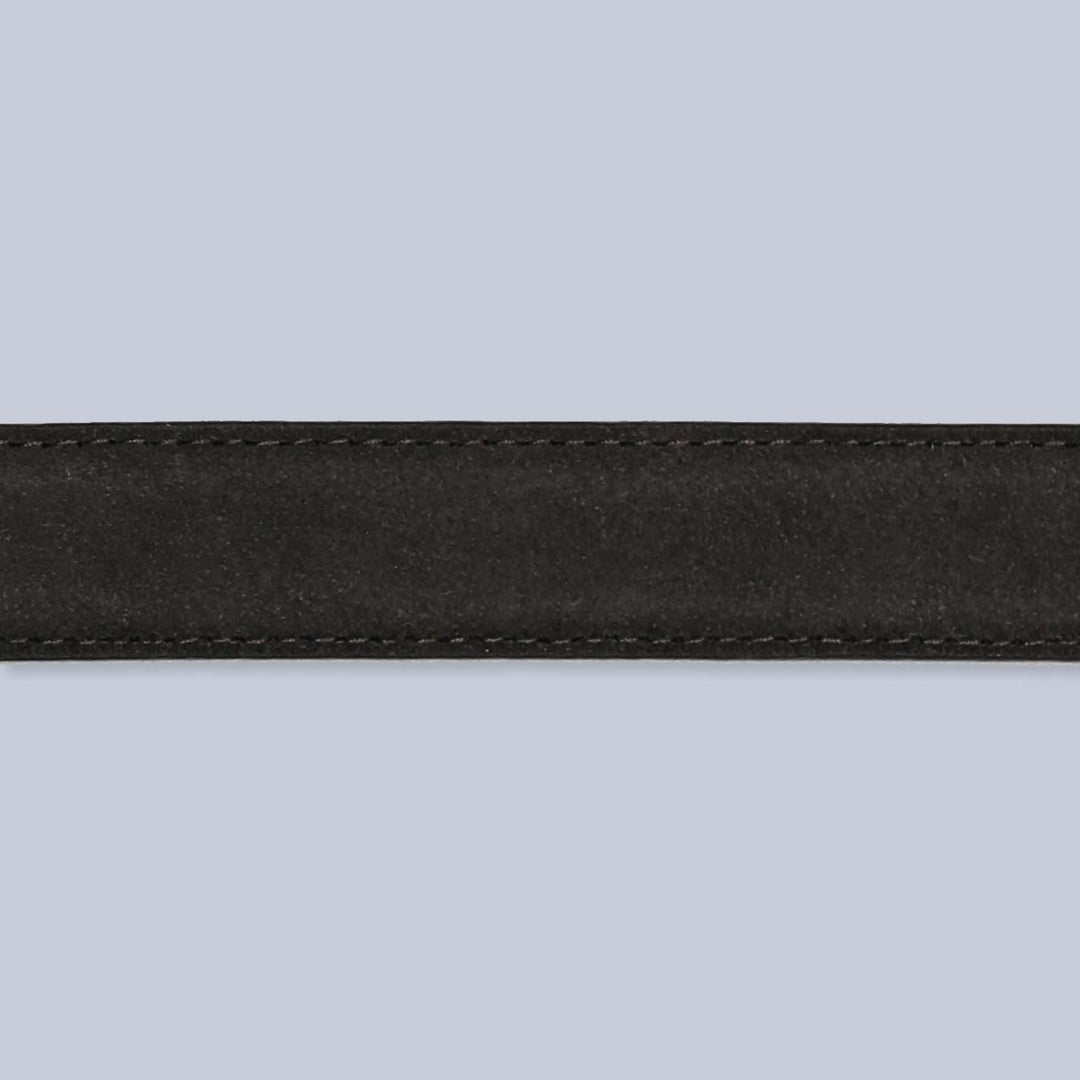 Brown Suede Leather 25mm Belt