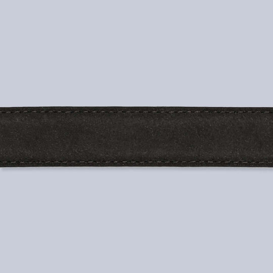Brown Suede Leather 25mm Belt