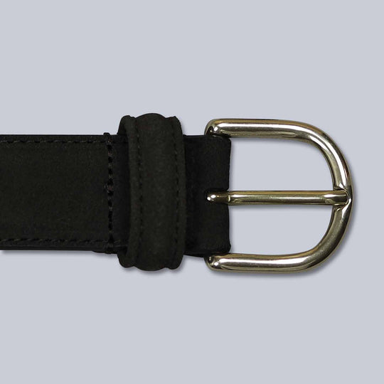 Brown Suede Leather Belt