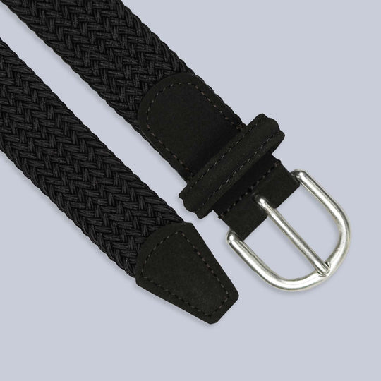 Brown Textile Woven Belt