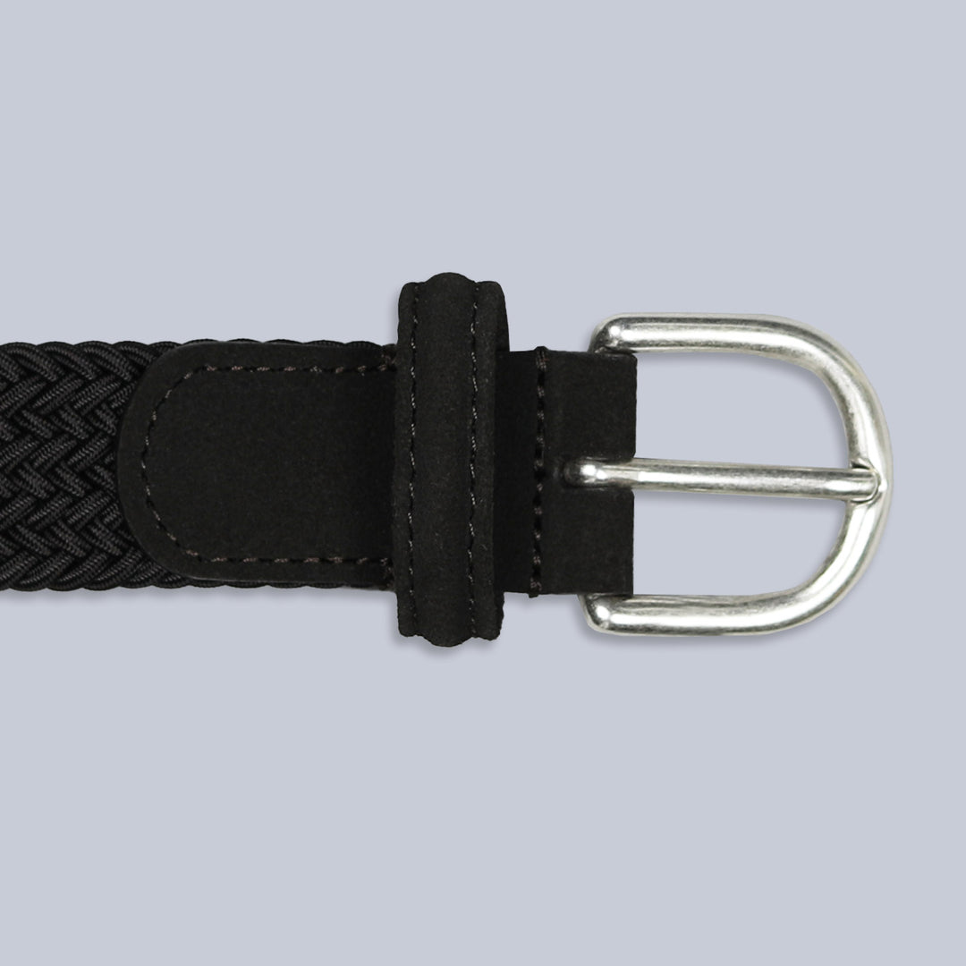 Brown Textile Woven Belt