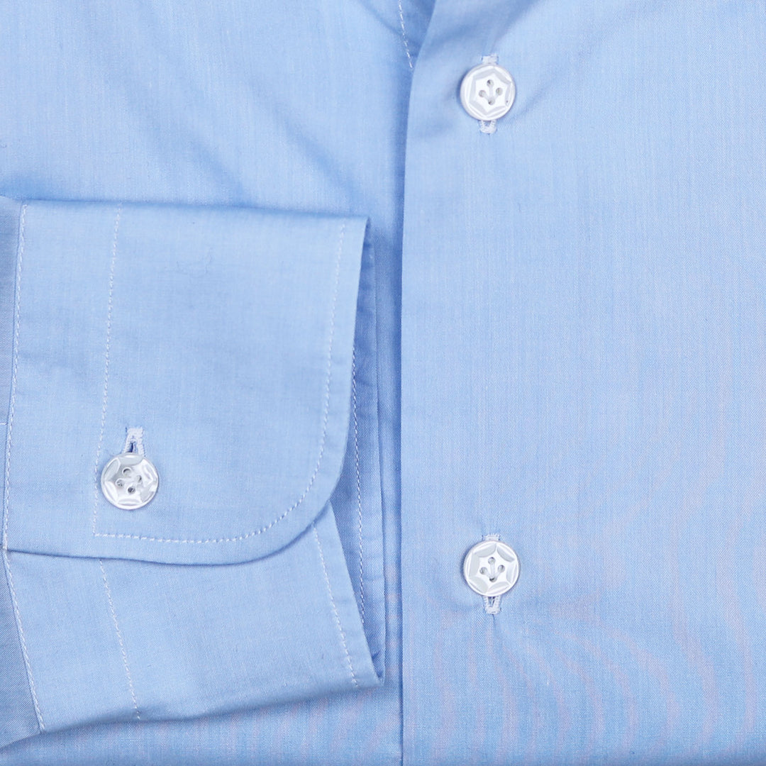 Blue Soft Collar Button Down Shirt