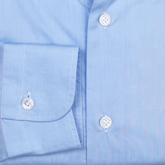 Blue Soft Collar Button Down Shirt