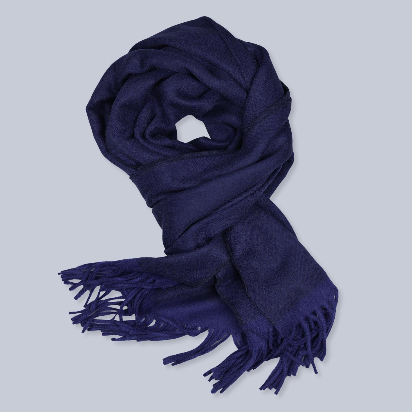 Blue oversized deals scarf