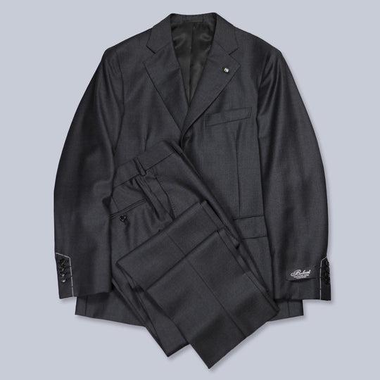 Grey Superfine 110s Wool Suit