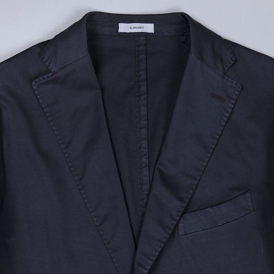 Navy Cotton Blazer