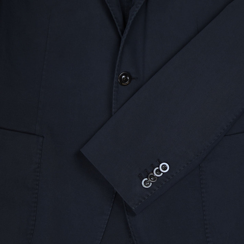 Dark Navy Cotton Suit
