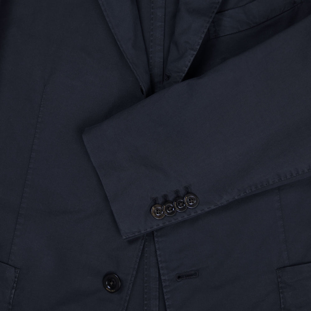 Navy Cotton Suit