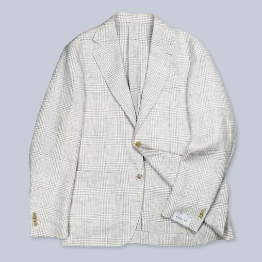 Light Beige Linen Wool Butterfly Blazer