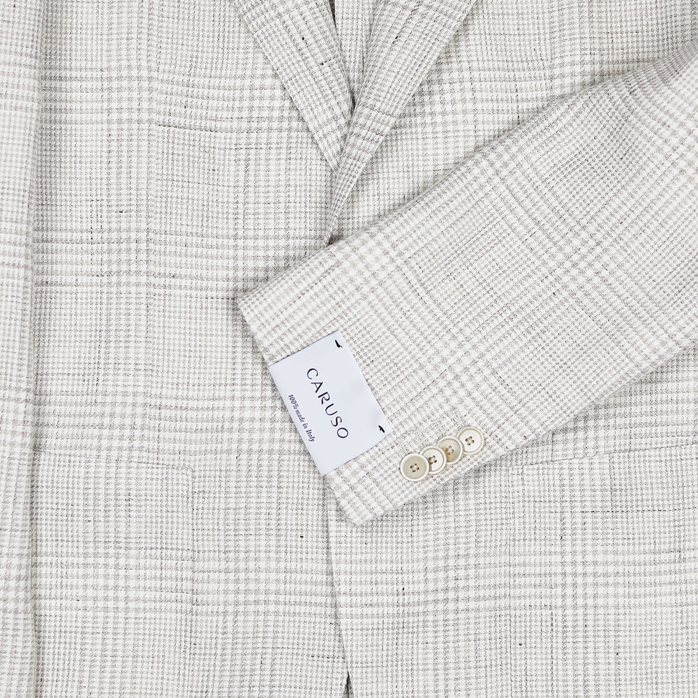 Light Beige Linen Wool Butterfly Blazer