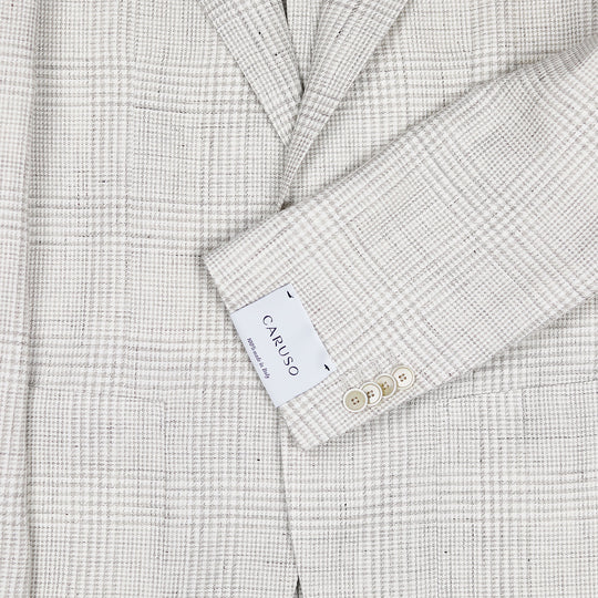 Light Beige Linen Wool Butterfly Blazer