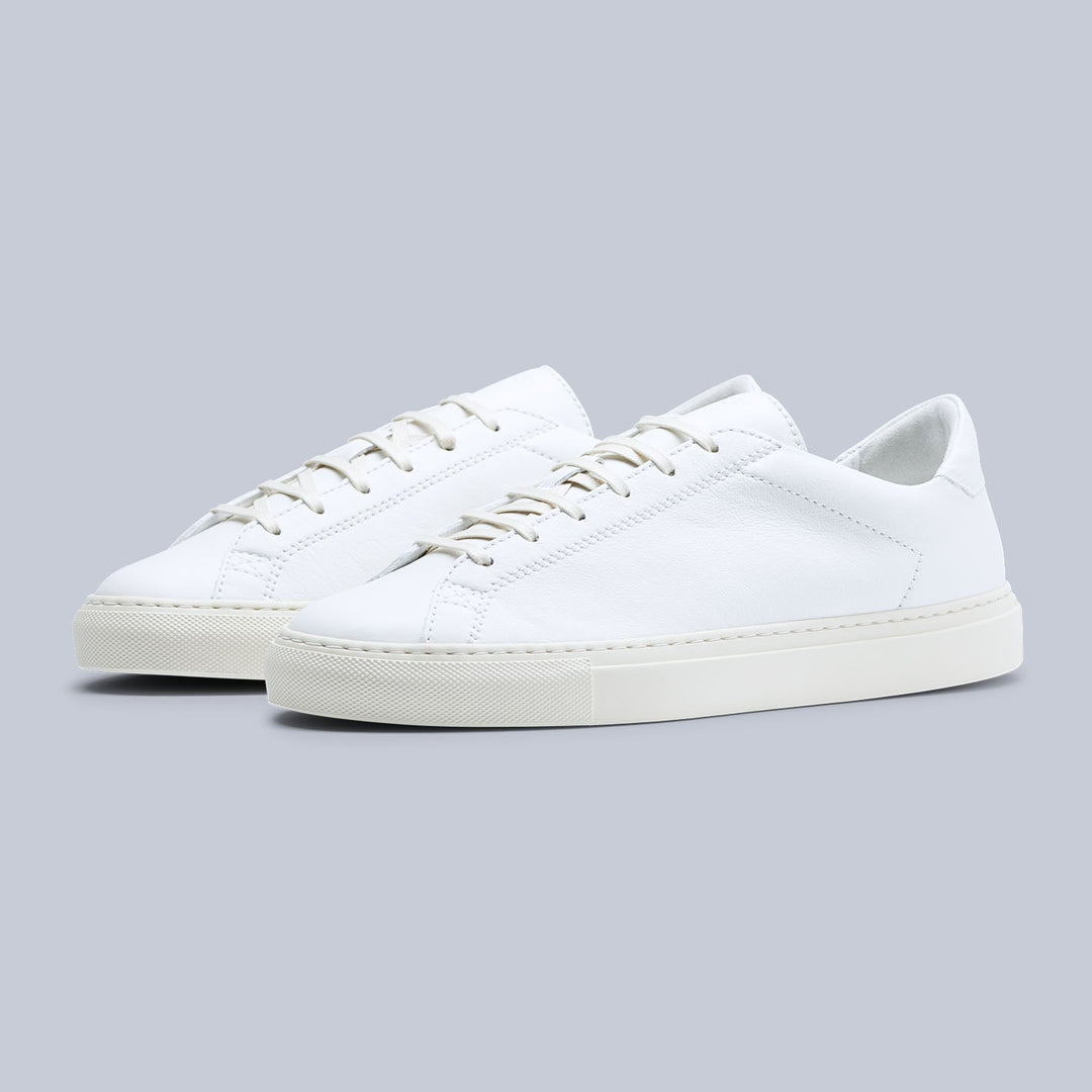 Classic White Racquet Sr Sneakers