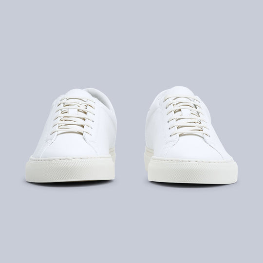 Classic White Racquet Sr Sneakers