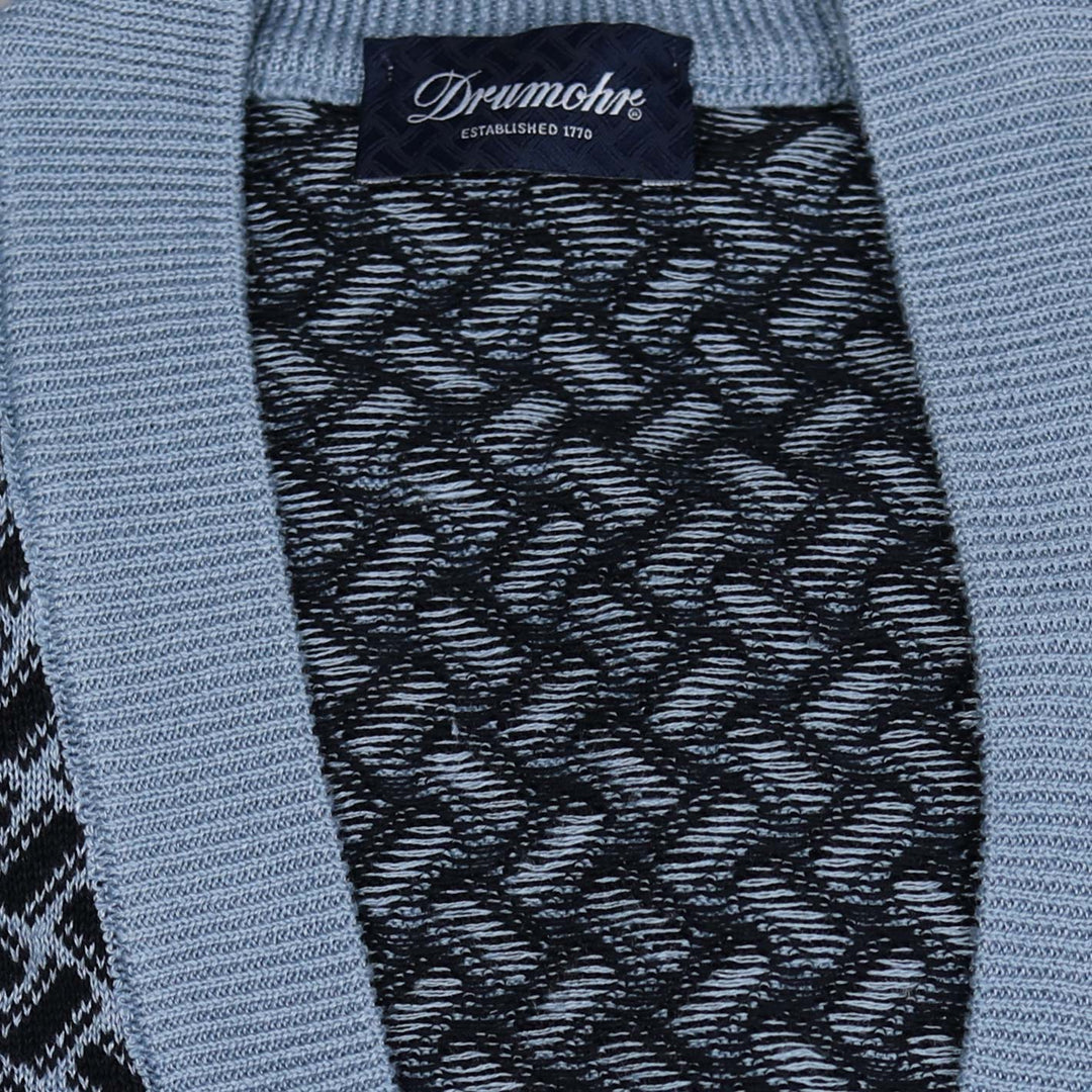 Navy Blue Cotton Linen Cardigan