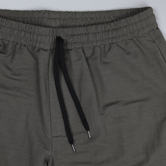 Green Rayon Comfort Trousers