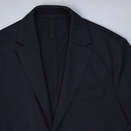 Navy Superfine Merino Wool Blazer