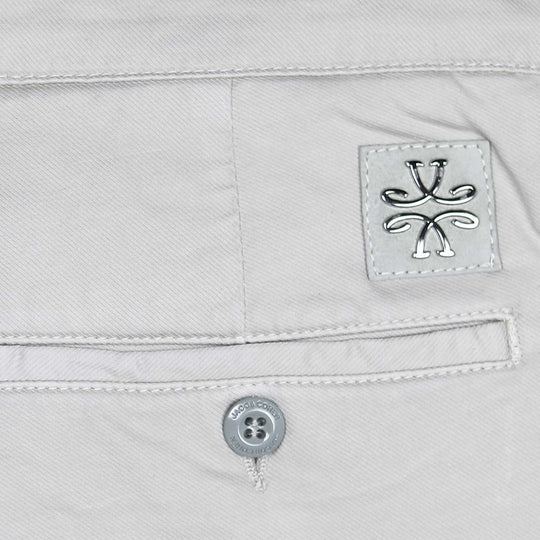 Beige Cotton Lyocell Trousers