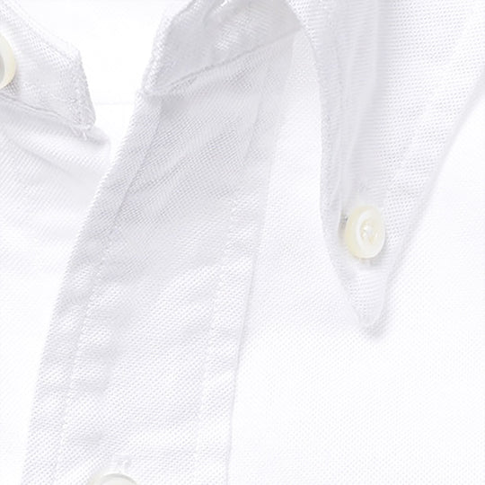 White Washed Oxford Button Down Shirt