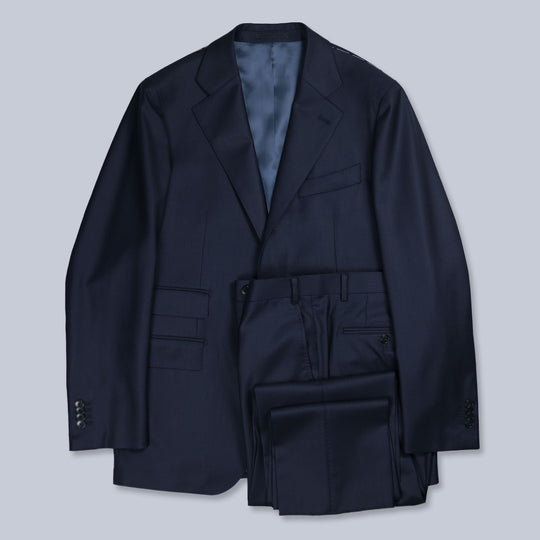 Navy Wool Suit