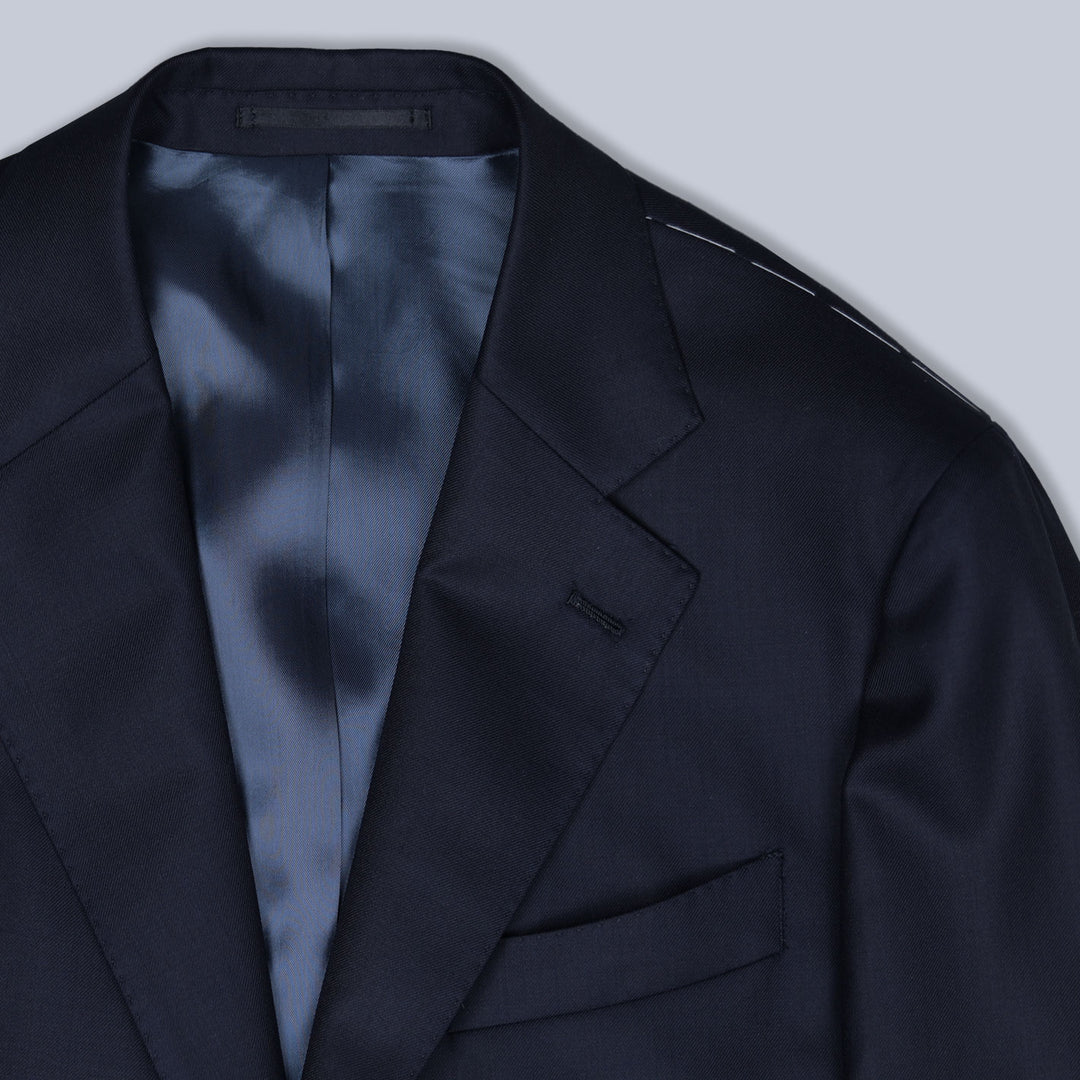 Navy Wool Suit