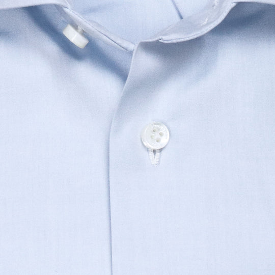 Light Blue Semi-cutaway Shirt