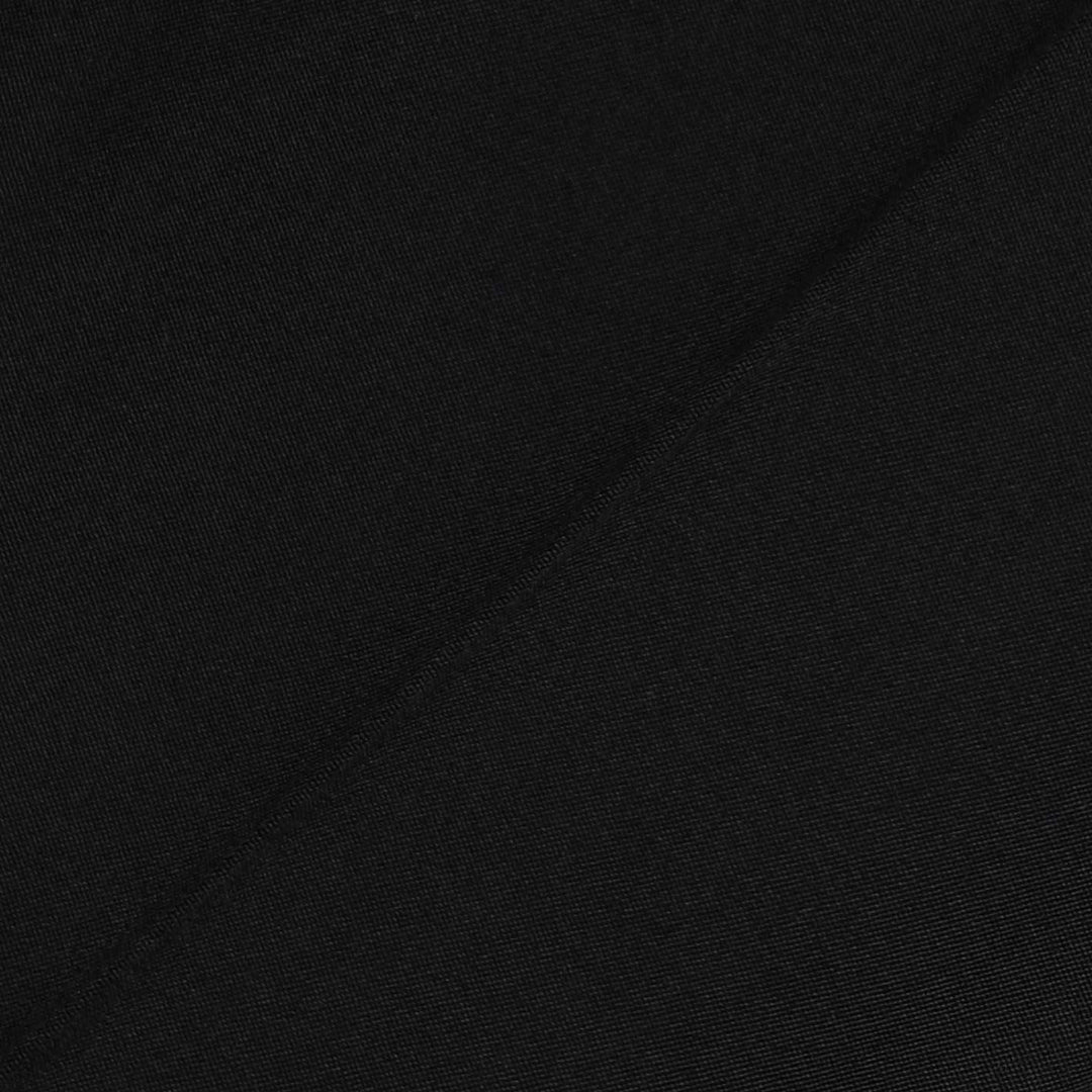 Black Gabardine Wool Mariner Trousers