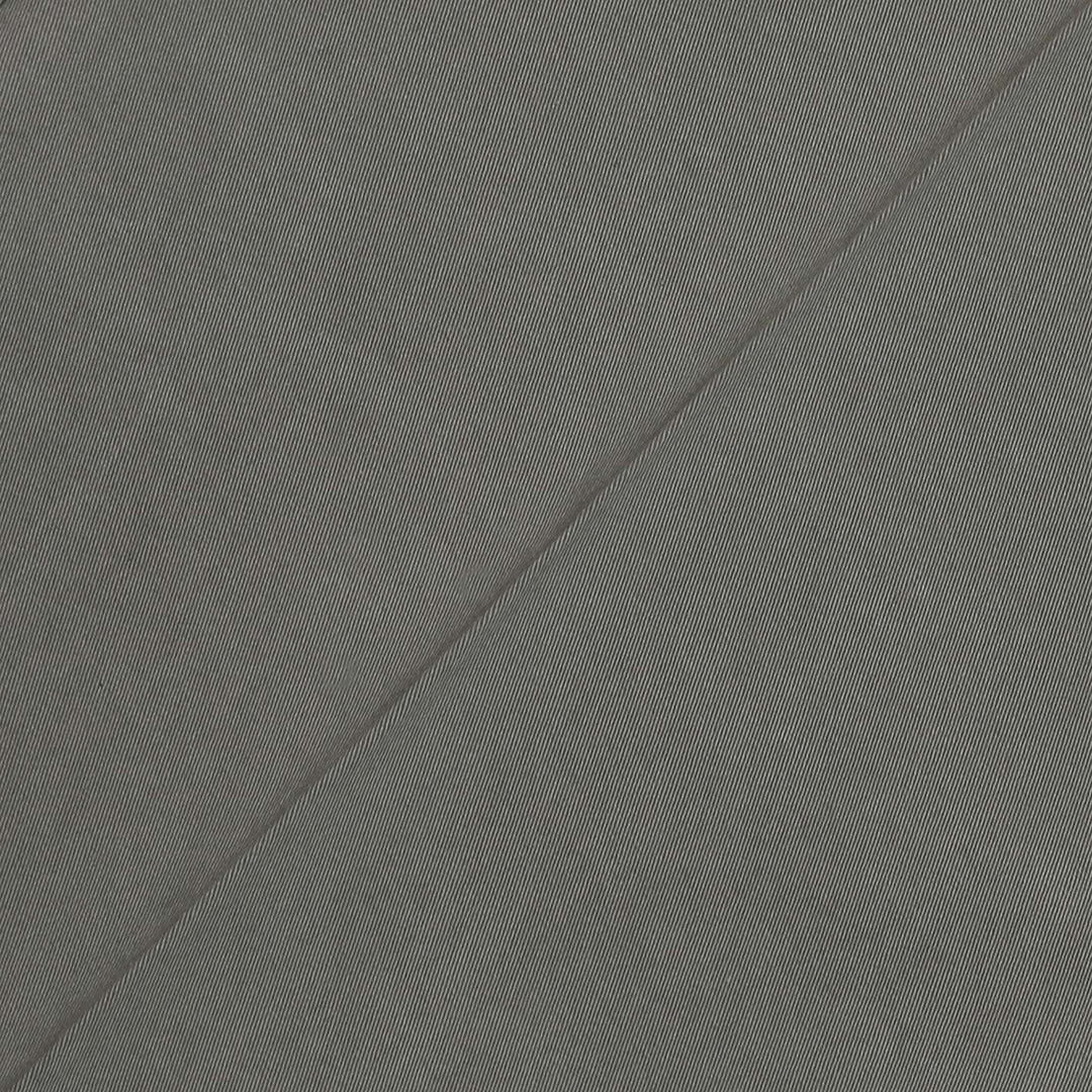 Dark Khaki Washed Summer Cotton Slim Fit Trousers
