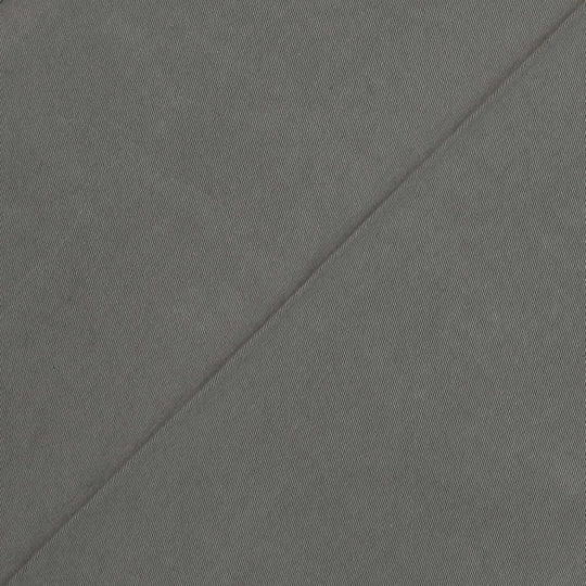 Dark Khaki Washed Summer Cotton Slim Fit Trousers
