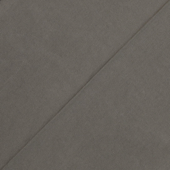 Light Brown Washed Cotton Slim Fit Trousers