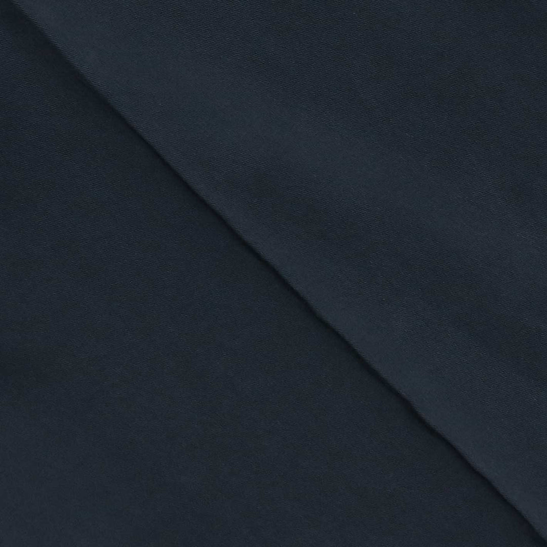Navy Cotton Slim Fit Trousers