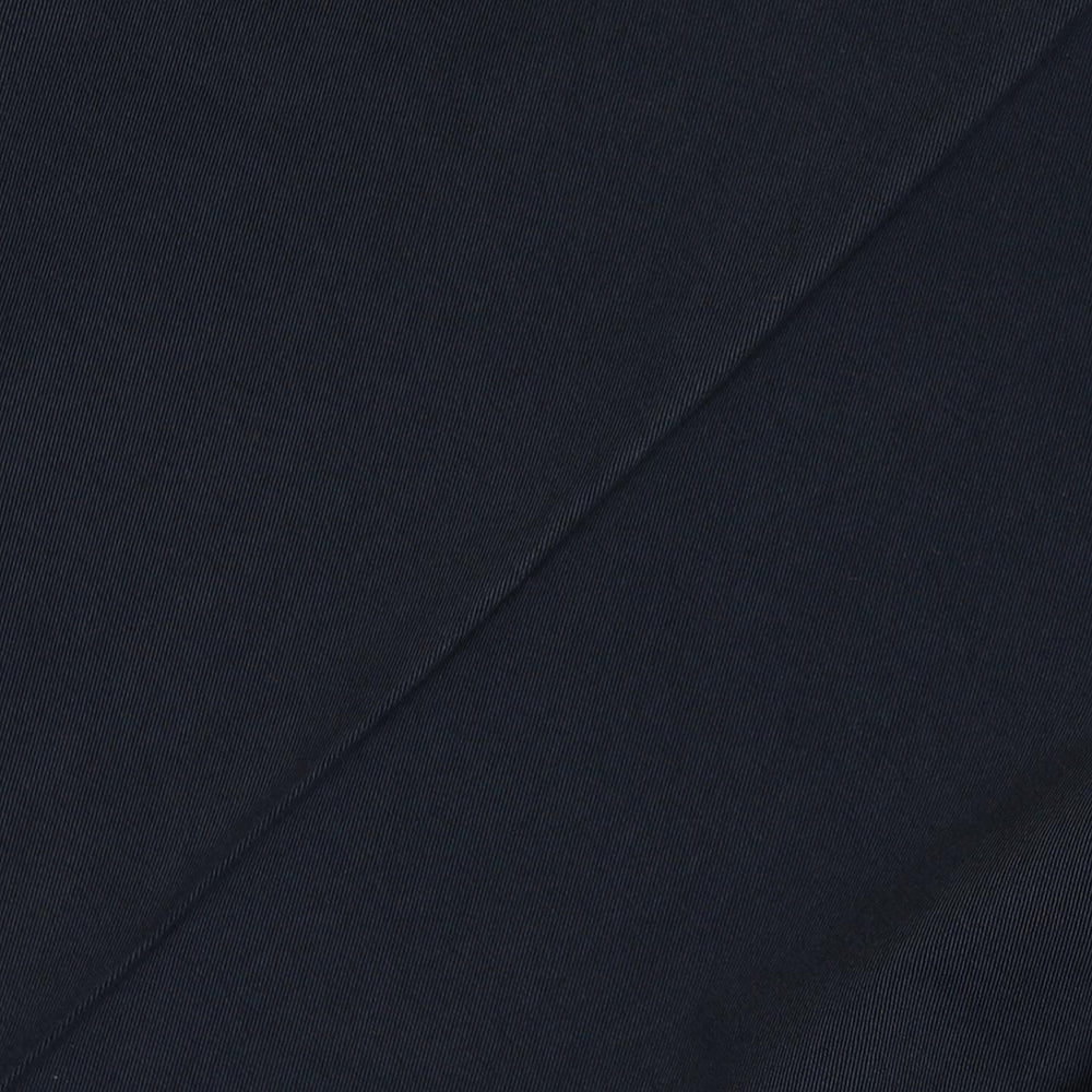 Navy Summer Cotton Slim Fit Trousers