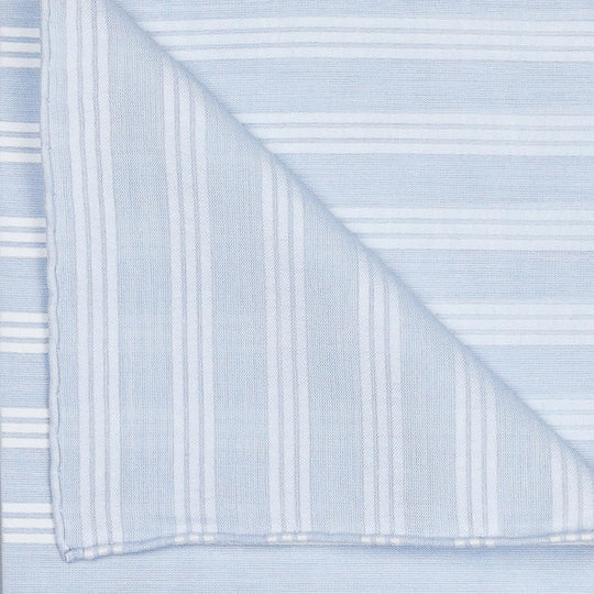Trianon Ciel Cotton Pocket Square