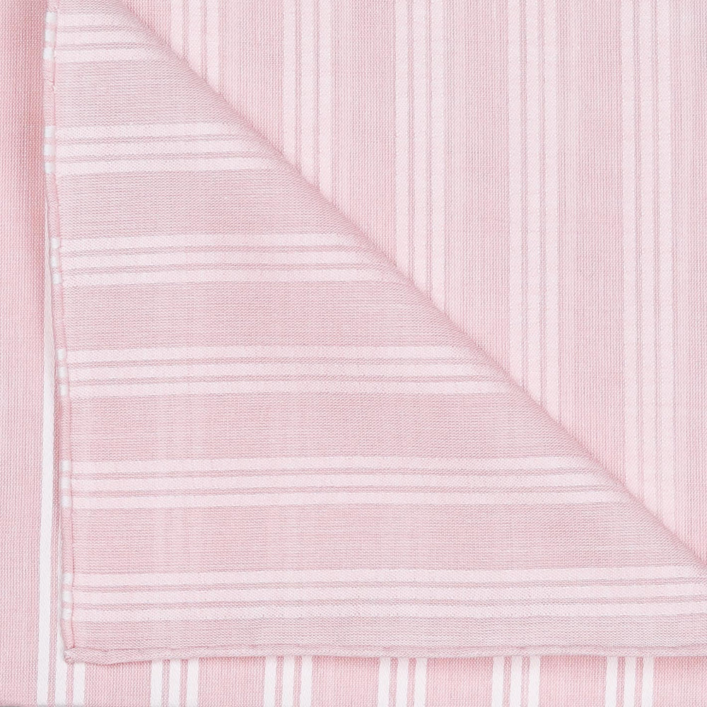 Trianon Rose Cotton Pocket Square