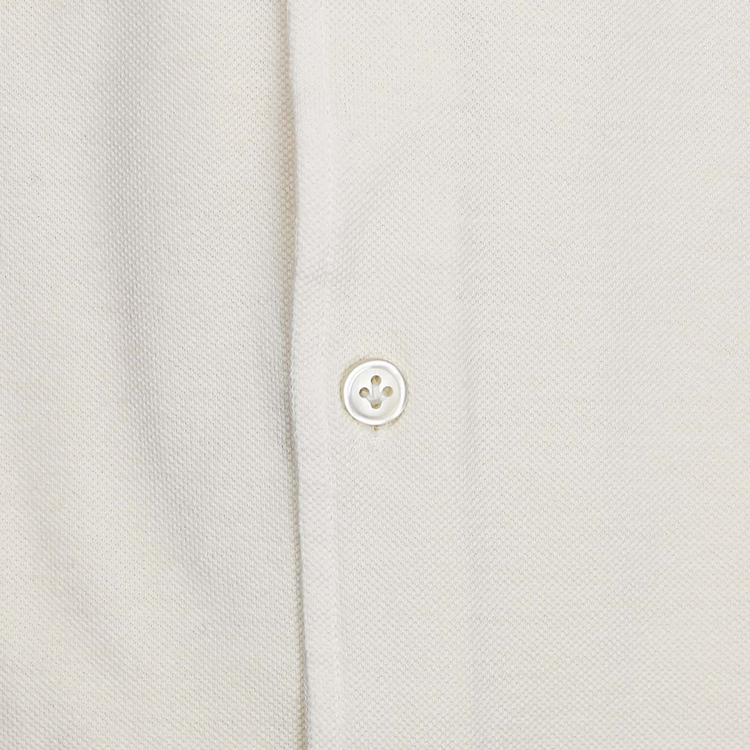 Cream Cotton Jersey Shirt