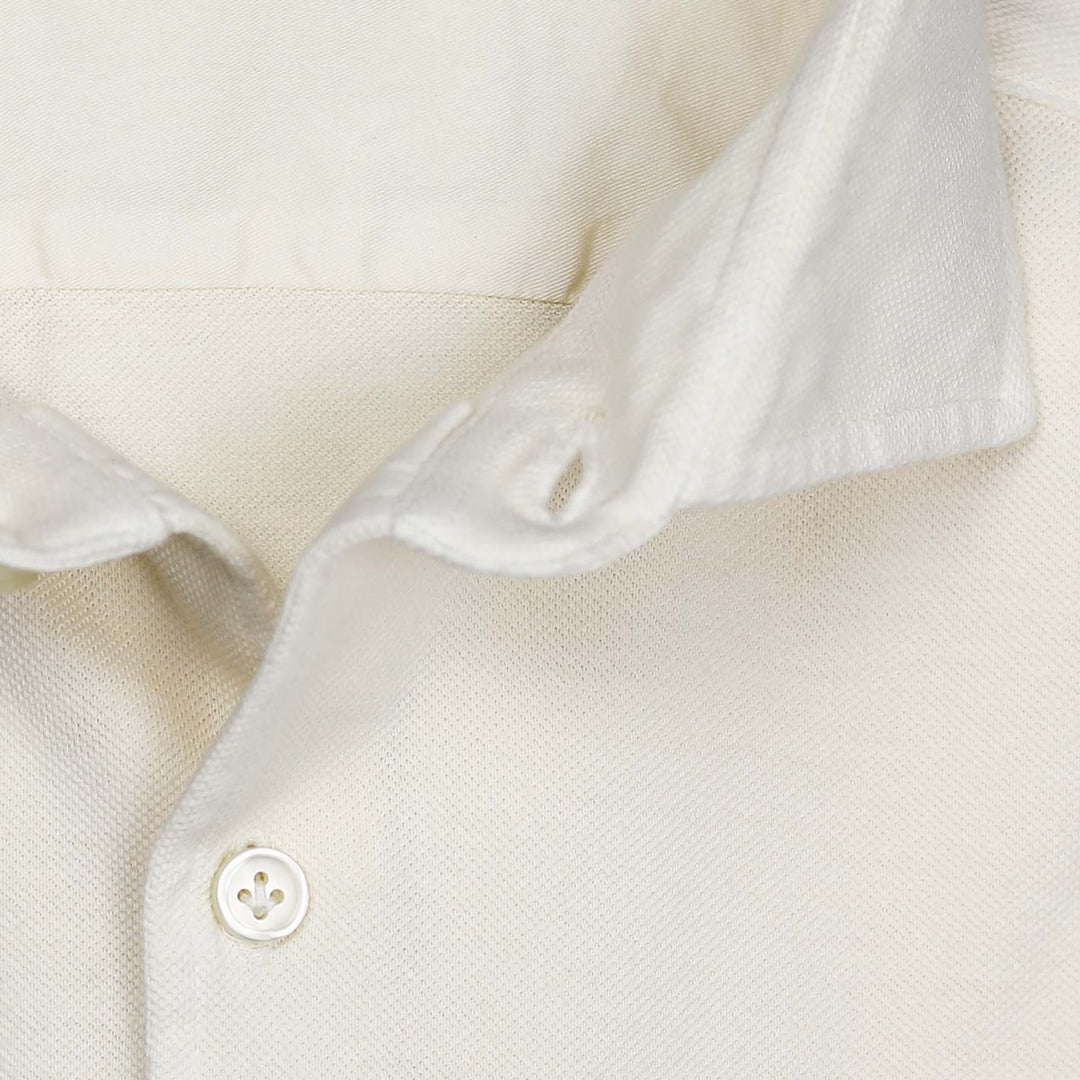Cream Cotton Jersey Shirt