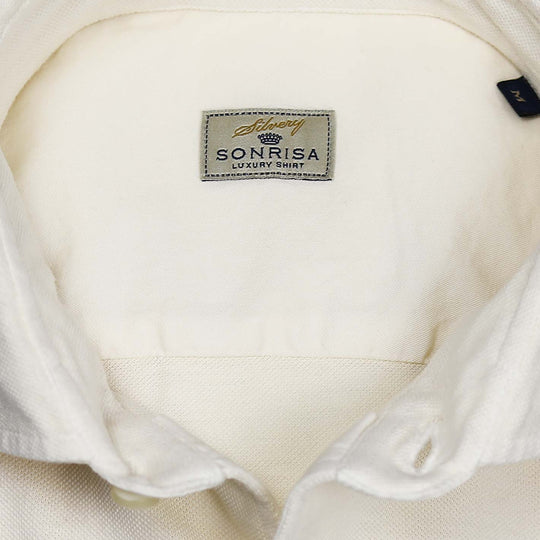 Cream Cotton Jersey Shirt