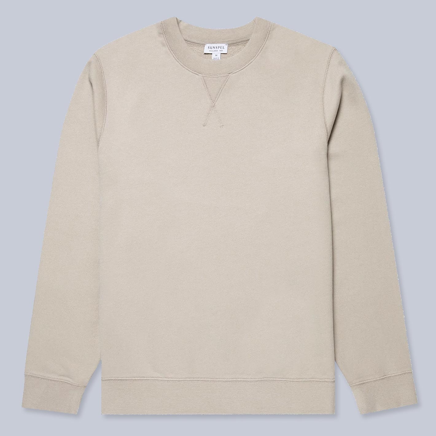 Sweat Loopback Sunspel Crème - Taille XL - Coton - Neuf (sans étiquette Papier)