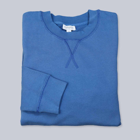 Blue Jean Loopback Sweatshirt