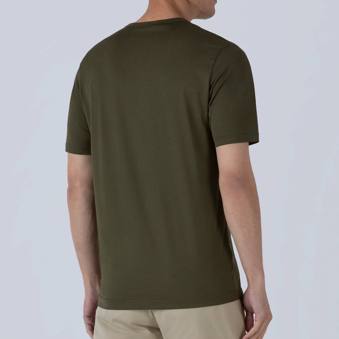 Dark Green Cotton T-shirt
