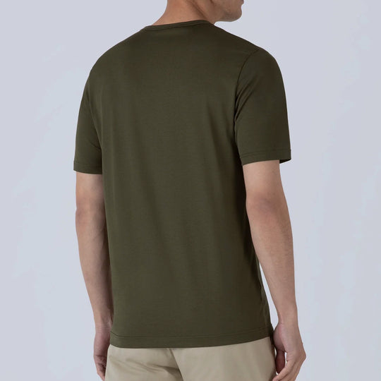 Dark Green Cotton T-shirt